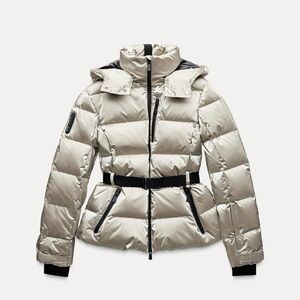 Soft Gold Ski Jacket.